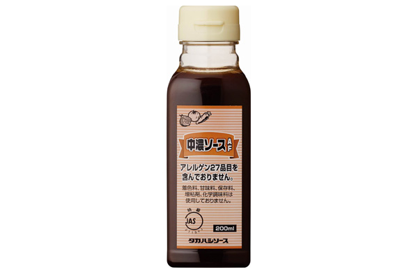 JAS特級中濃ソース AF 200ml